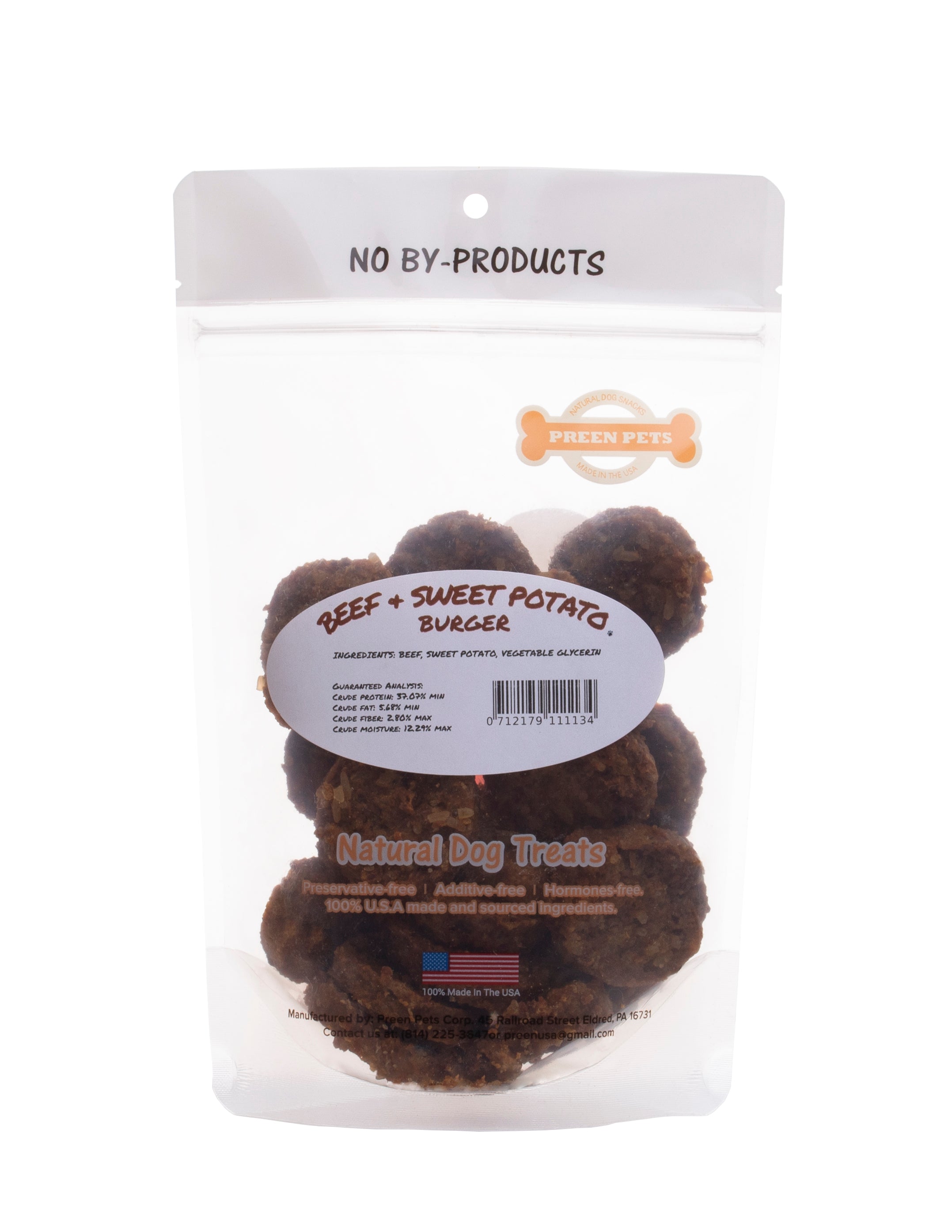 Beef & Sweet Potato Burger